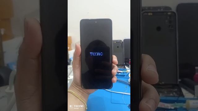How To Fix TECNO CAMON 18P STUCK ON LOGO BLACKSCREEN???