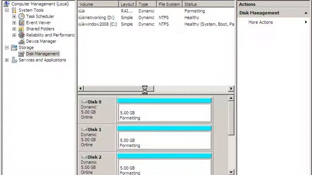 raid 5 Windows Server 2008 смотреть онлайн