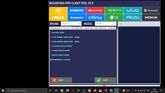 Nusantara MTK Client Tool V5.5 смотреть онлайн