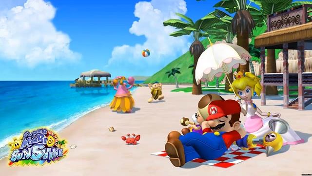 Super Mario Sunshine Cancion смотреть онлайн