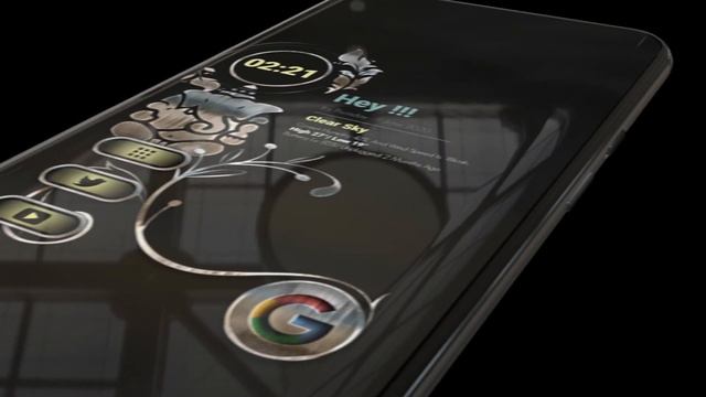 X Metal Widgets KWGT смотреть онлайн