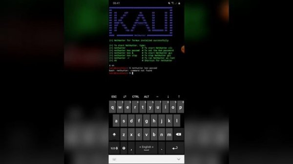 Установливаем KaliNetHunter без рут прав.