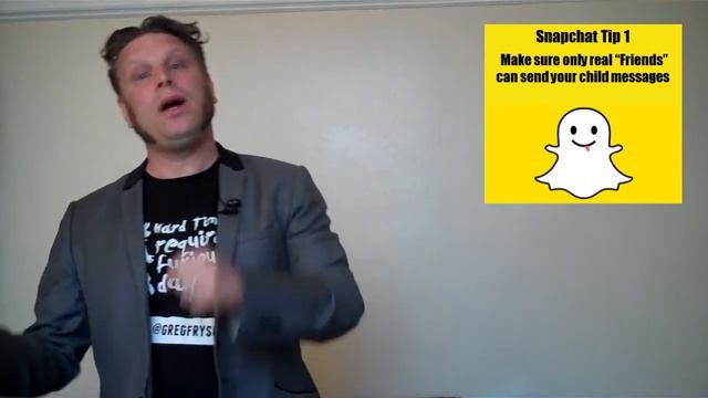 Snapchat Tip 1 - Make sure only real friends can send messages смотреть онлайн
