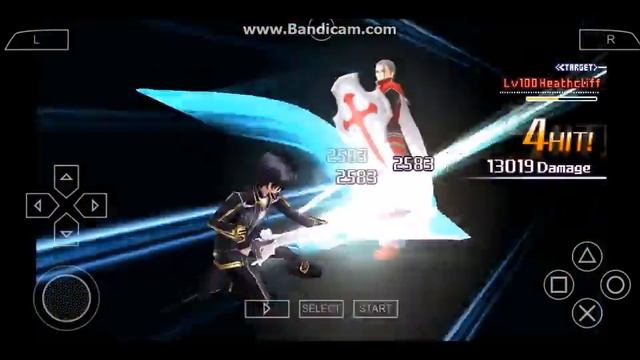 Sword Art Online GamePlay (PPSSPP Emulator) смотреть онлайн