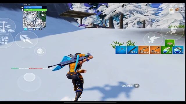 Insanely high quality gameplay - Fortnite mobile 1080p 60fps смотреть онлайн