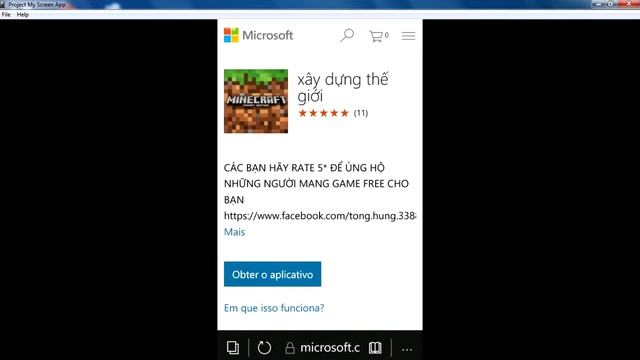Como baixar Minecraft Pocket Edition 0.14.0 para Windows Phone(sem pc) смотреть онлайн