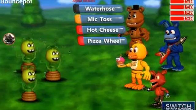 Fnaf world gameplay