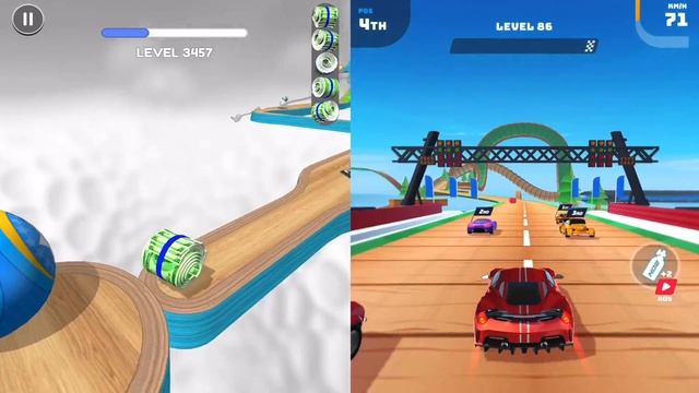 ❣️🤎 Going Balls Speedrun Vs Race Master 3D Car Racing Android iOS Gameplay Walkthrough 4K смотреть онлайн