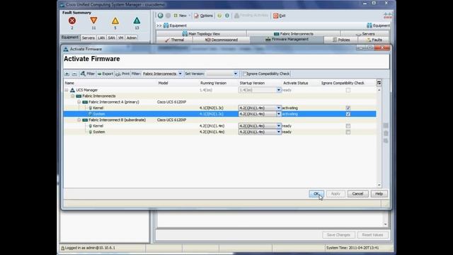 Cisco UCS Upgrade from 1.3 to 1.4(1)m Part 2/2 смотреть онлайн