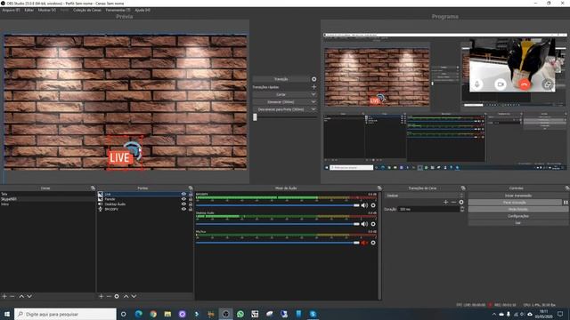 Como utilizar Skype e OBS para Live no YouTube, Facebook e outros (NDI TM Source) смотреть онлайн