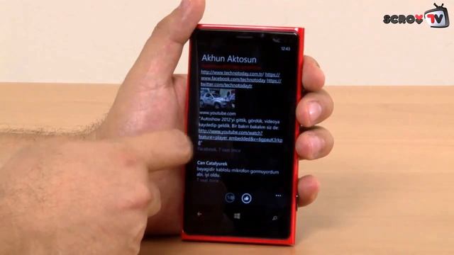 Windows Phone 8'li Nokia Lumia 920 İnceleme - SCROLL смотреть онлайн