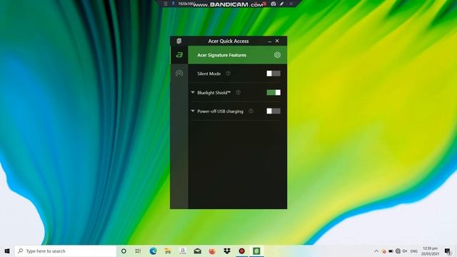 ACER QUICK ACCESS BLUE LIGHT SHIELD смотреть онлайн