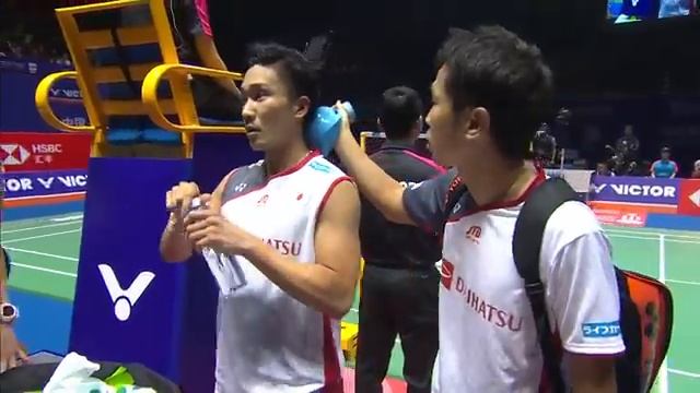 F | MS | Anthony Sinisuka GINTING (INA) vs Kento MOMOTA (JPN) [3] | BWF 2018 смотреть онлайн
