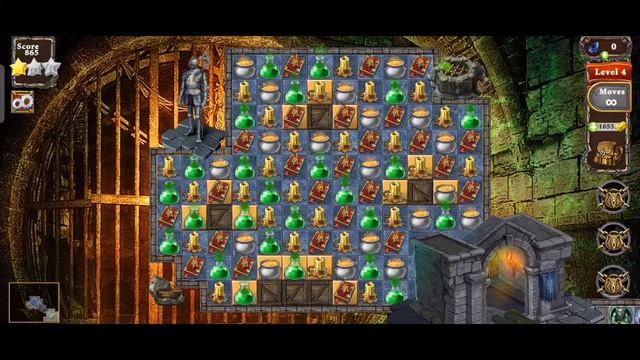 Match Ventures-Match 3 Castle Mystery Adventure-Gameplay Prince AKG Gameplay смотреть онлайн