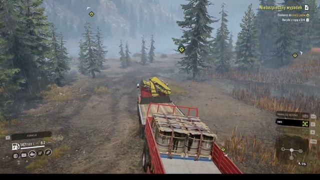 SnowRunner #13 - Michigan: Pechowy Odcinek (13) i Pierwszy Śnieg смотреть онлайн