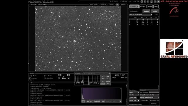 Live de captura 2 - ASI1600mm-cool LRGB смотреть онлайн
