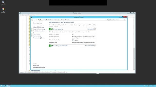 วิธีเปลี่ยน Port Remote Desktop +สร้าง Rule Firewall บน Windows Server 2008 / 2012 / 2016 / 2019 смотреть онлайн