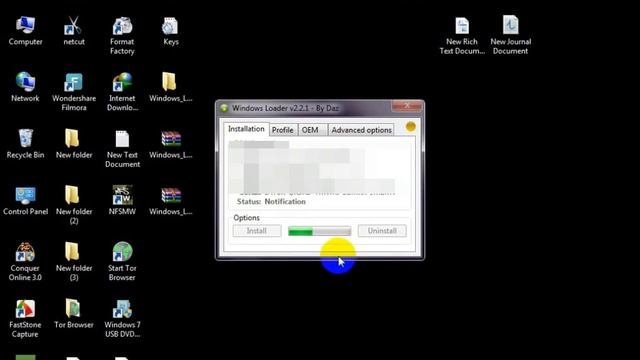اسهل طريقة لتفعيل7 windows مدي الحياة (activate Windows 7 ALL versions for Free) смотреть онлайн