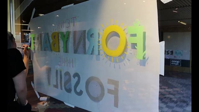 Window painting with POSCA markers | Biblo Tøyen part 2 смотреть онлайн