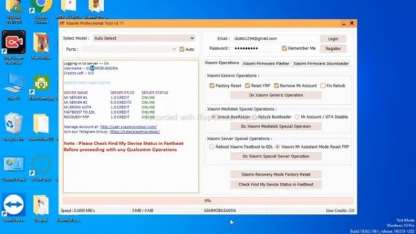 #2022 Fast boot to EDL Mode Xiaomi phone Any model