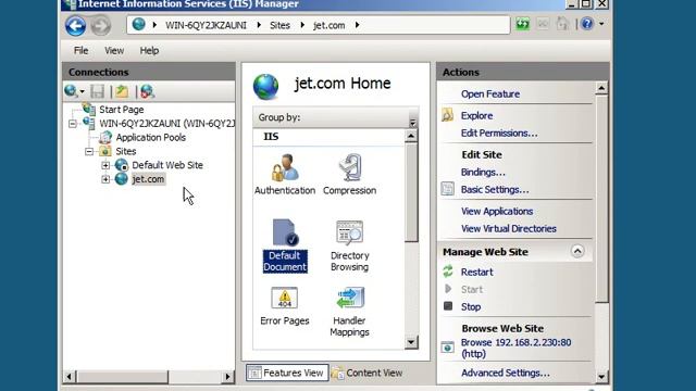 Configure IIS7 (Internet Information Services) Server on Windows Server 2008 смотреть онлайн