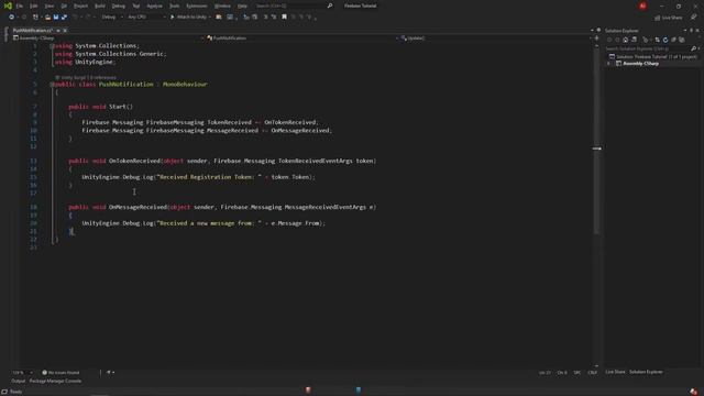 How To Add Unity Push Notification Using With Firebase #unitygamedevelopment #firebase смотреть онлайн