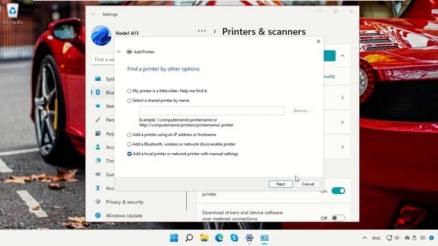 كيفية إضافة طابعة محلية في نظام التشغيل Windows 11 смотреть онлайн