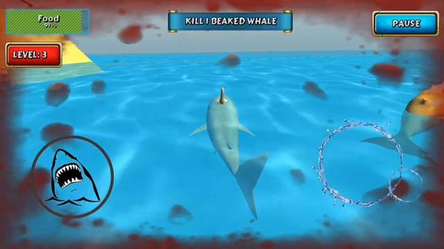 Shark Simulator Beach Killer | Android Gameplay смотреть онлайн