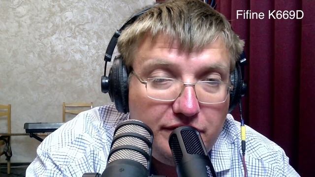 Обзор микрофона fifine k669d. Тест и сравнение с Rode PodMic смотреть онлайн