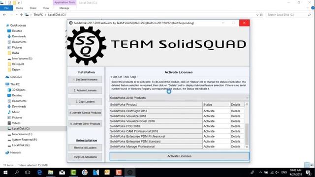 How to Install Solid Works 2018 | How to registered Solid Works 2018 Software смотреть онлайн