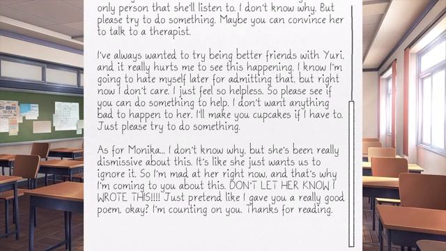 DDLC Just Think of Monika смотреть онлайн