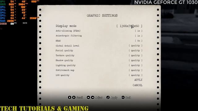 L.A. Noire - PC - GT 1030 - G4560 - 8GB RAM - 1080p-900p-720p Benchmark Test смотреть онлайн