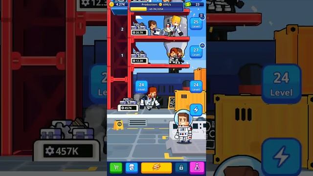 [Android] Rocket Star - Idle Space Factory Tycoon Game - Pixodust Games смотреть онлайн