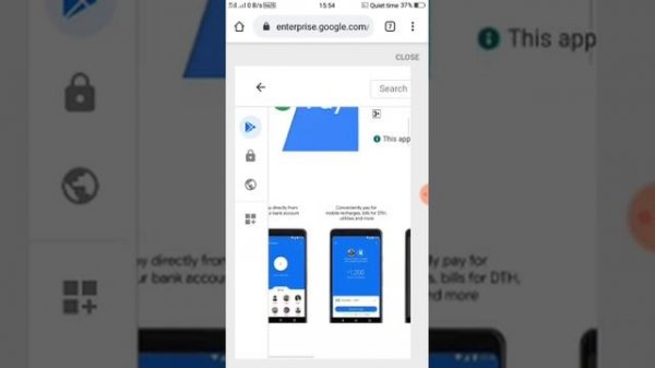 Android device policy