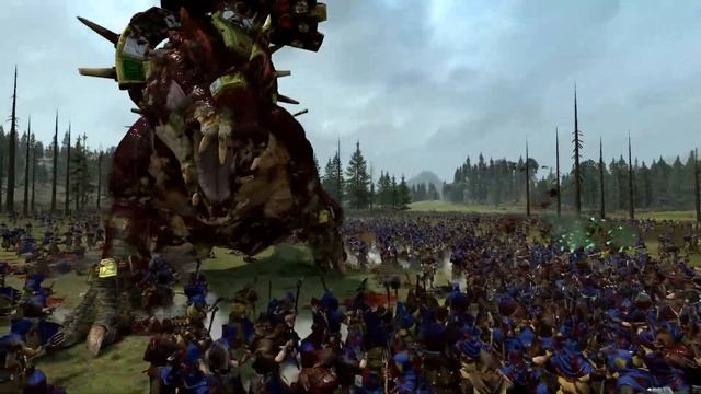 Dread Saurian VS 3200 Peasants | Local Lord Fixes Population Crisis | Total War: Warhammer 2 смотреть онлайн