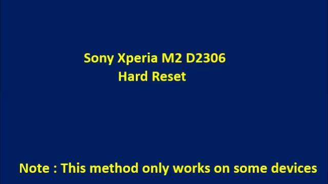How to Hard Reset Sony Xperia M2 D2306 and Forgot Password Recovery, Factory Reset смотреть онлайн
