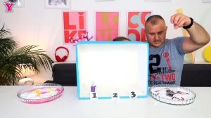 Попробуй Выбери Правильно и Добавь до Последней Капли Слайм Челлендж Чао Юля