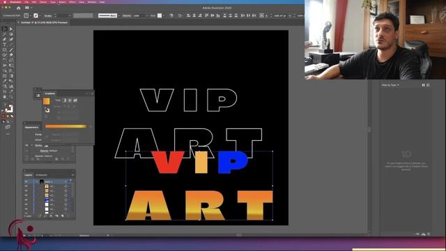 How To Create Flip Book Text Effect : Illustrator Tutorial For Print On Demand смотреть онлайн
