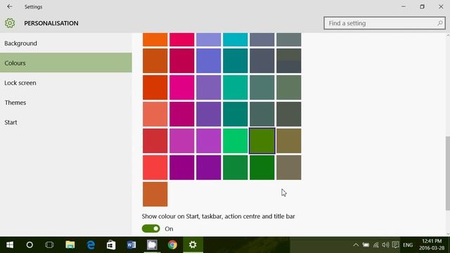 Windows 10 How to customize taskbar start menu colors in the settings menu смотреть онлайн