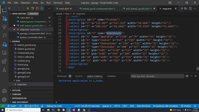 George 8 - Tiled Object Layer as SpriteComponents in Flutter Flame смотреть онлайн