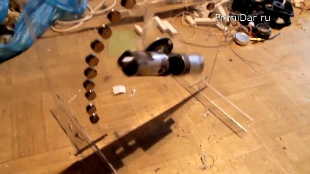 И всё же эта хрень крутится. Инерционный магнитовращатель. смотреть онлайн