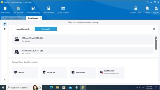 Installing and Review MiniTool Partition Wizard 12.8 смотреть онлайн