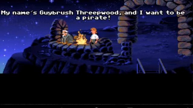 Monkey Island 1 ScummVM Android смотреть онлайн