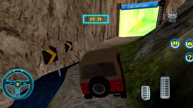Offroad Jeep Driving 4x4 Hill Adventure Driver 3D - Android Gameplay смотреть онлайн