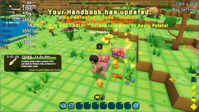 PixARK [PC] - I5 3570 + GT 1030 смотреть онлайн