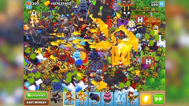 ROUND 500+ HIGHSCORE WORLD RECORD - Bloons TD 6 Part 29 (BTD 6 IOS/Android)
