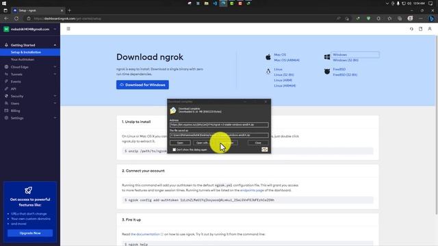How to Setup Ngrok in ANY System смотреть онлайн
