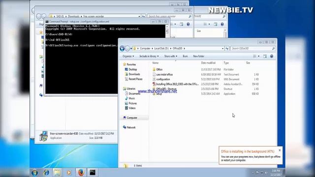 HOW TO INSTALL OFFICE 365 USING CMD смотреть онлайн