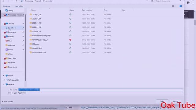 how to Install Java JDK on Windows 11 | how to install java on laptop | java tutorial | Oak Tube смотреть онлайн