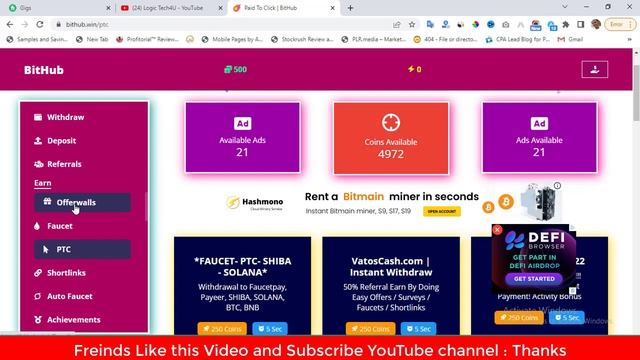 How To Earn Money by Watching Ads | Copy Paste Work for Students | Earn Money Online $10 a Day смотреть онлайн